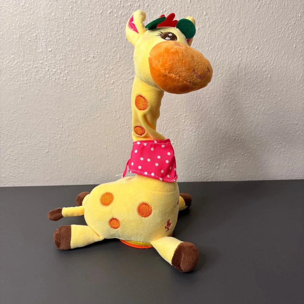 Unbranded Dancing Talking Giraffe Kids Toy Yellow Excellent Musical Interactive